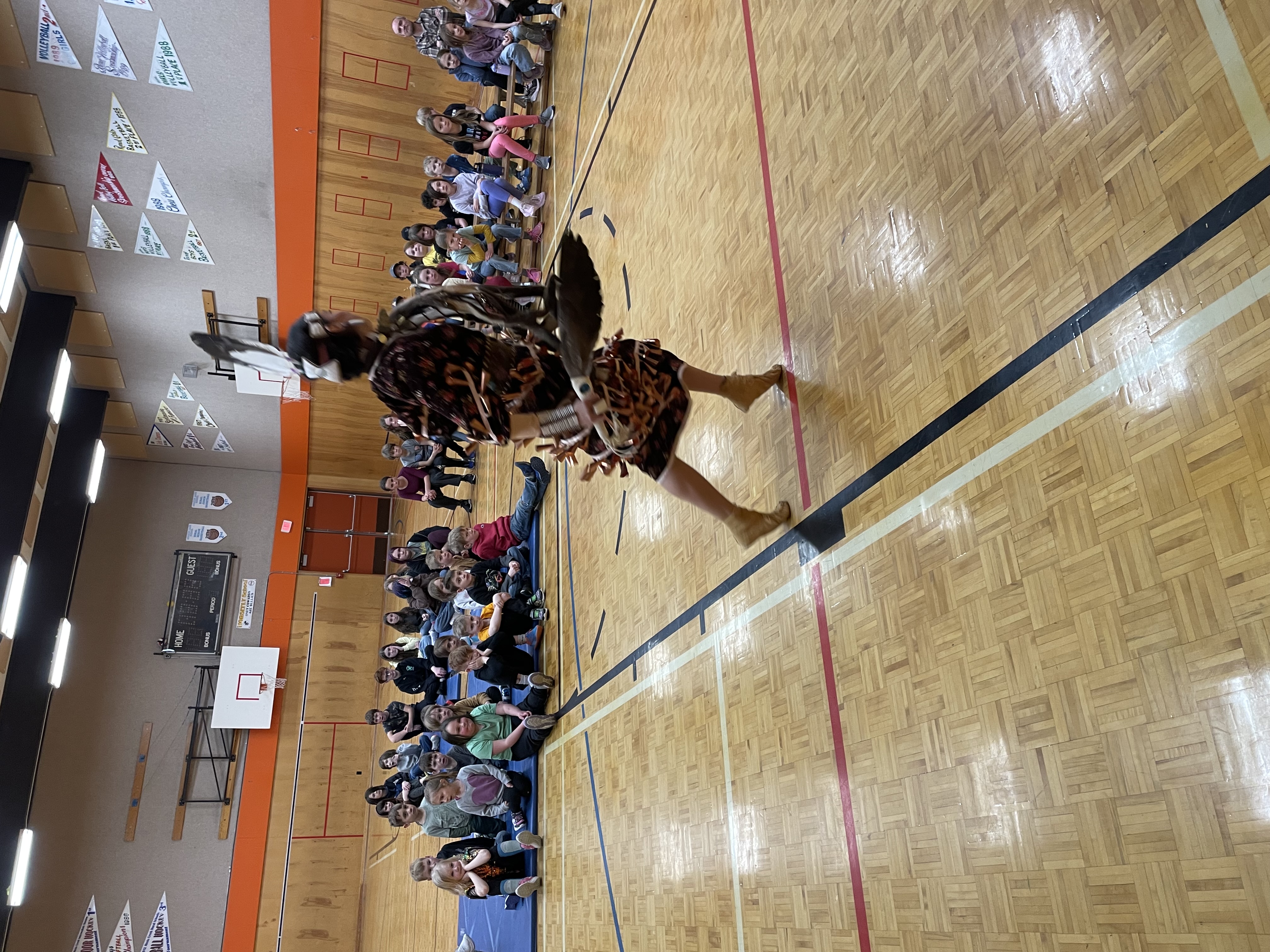 Pow Wow Dancing in Horsefly Calvin Williams