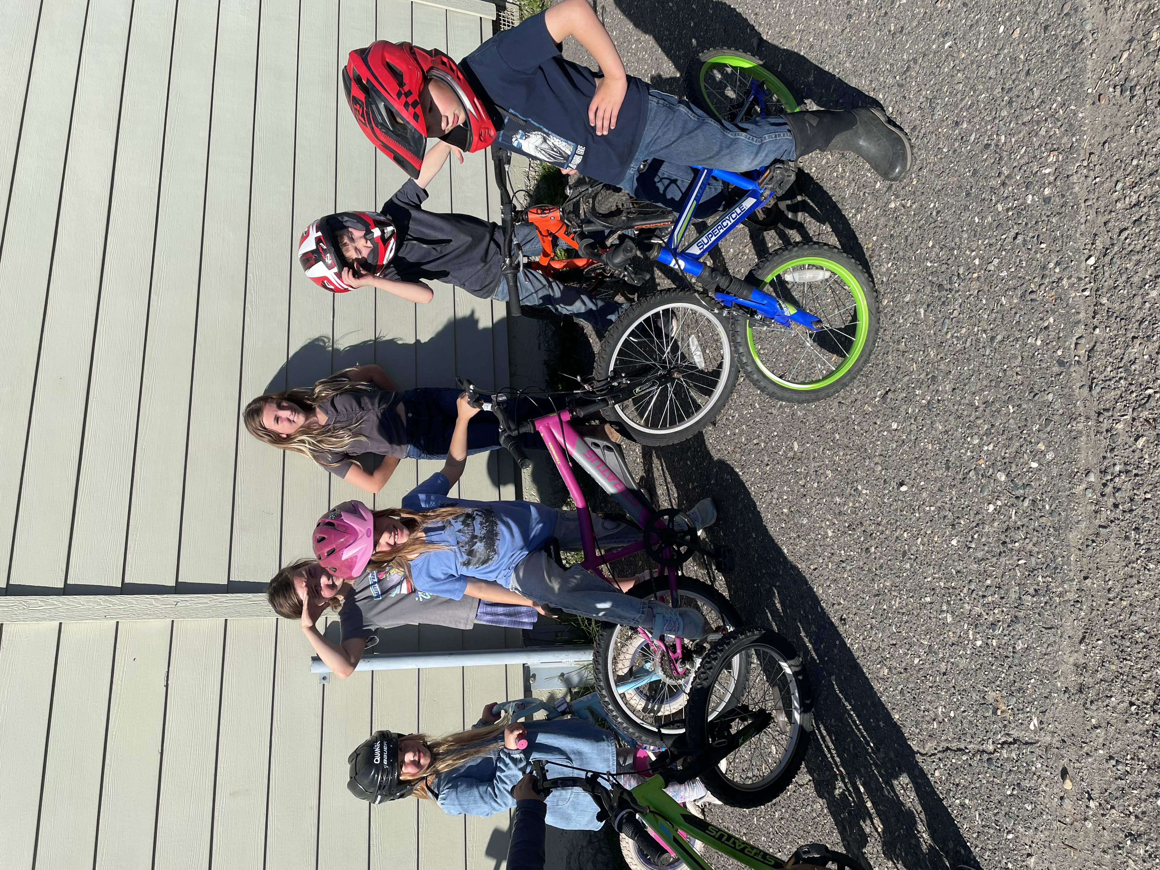 Horsefly School Began Bike Week