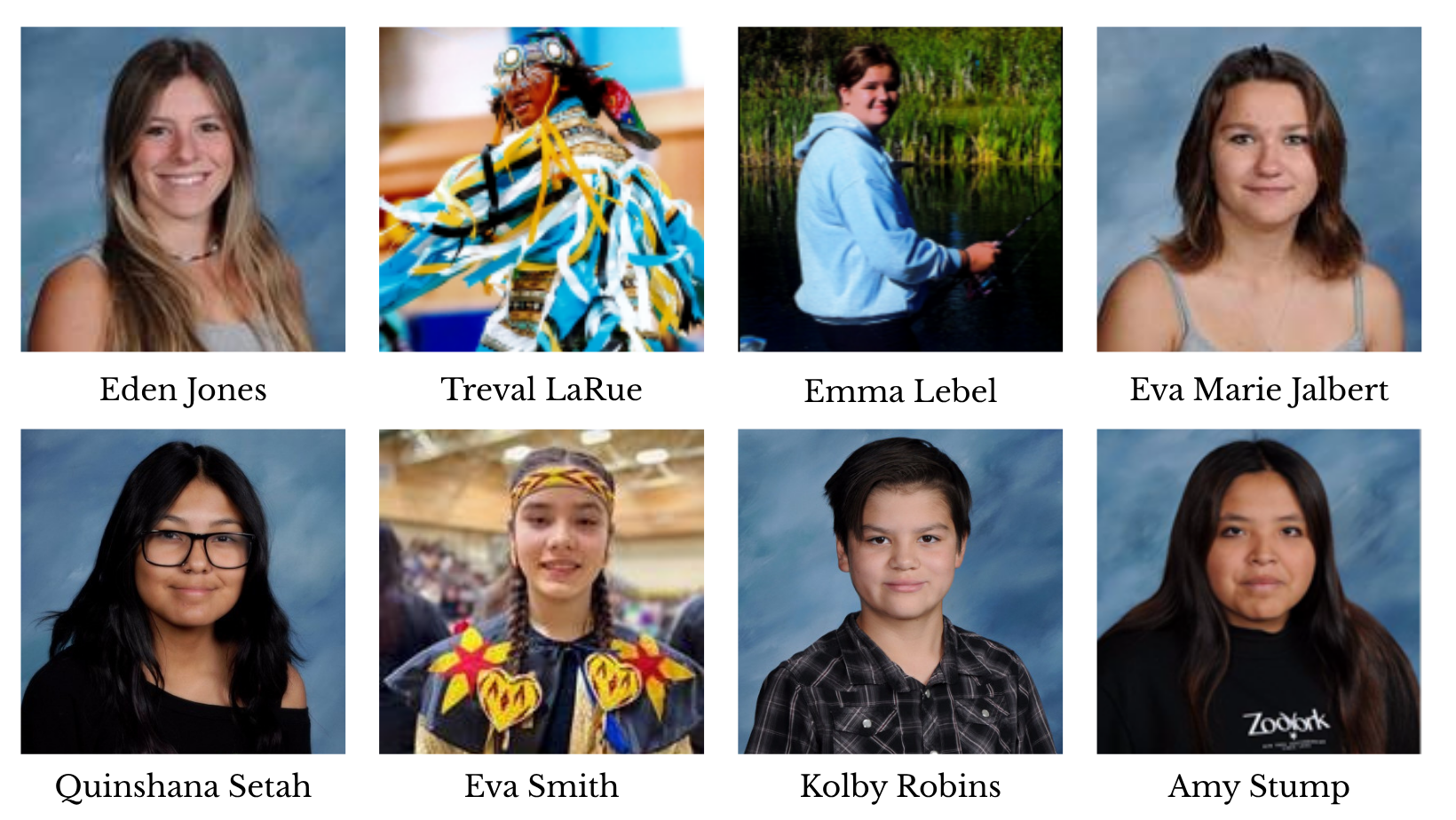 2025 Indigenous Role Model Candidates 2