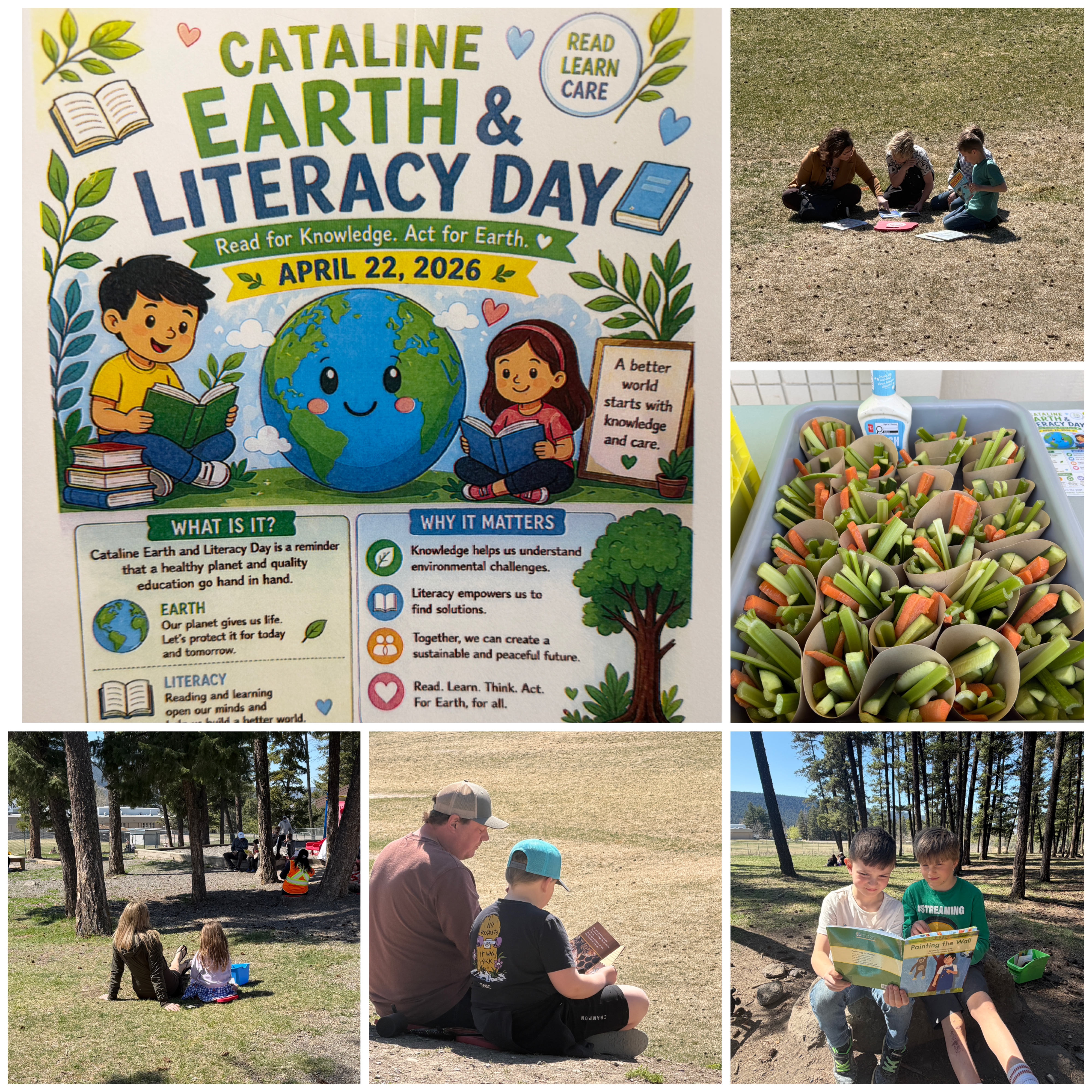 Family Earth & Literacy Day2 dwayne benvin