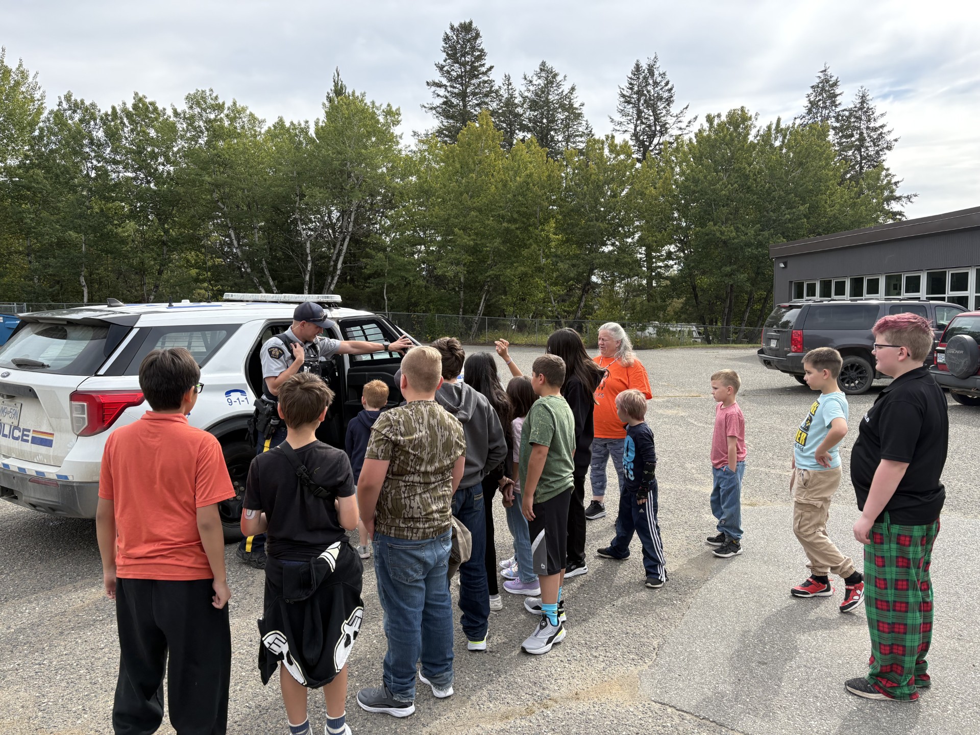 Police Liaison Visit todd routtu