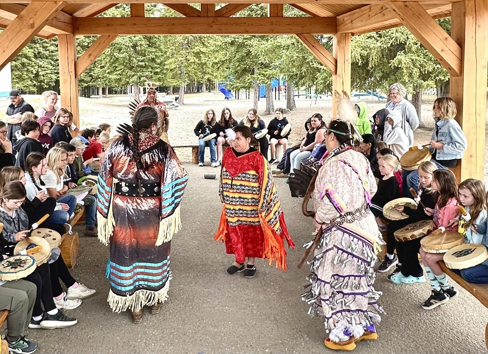 Horse Lake Class Hosts Learning Pow Wow
