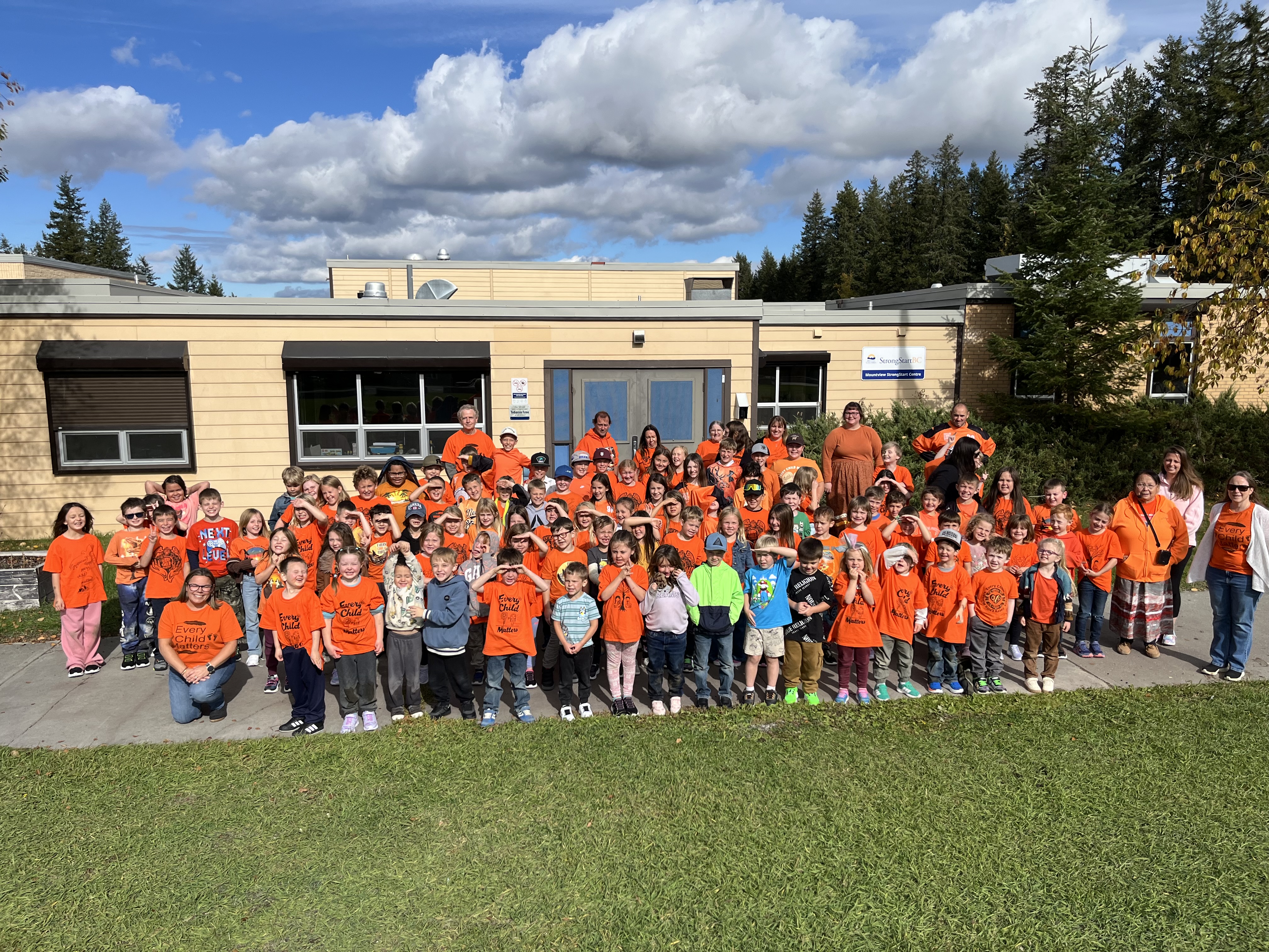 Orange Shirt day activities Curt Levens