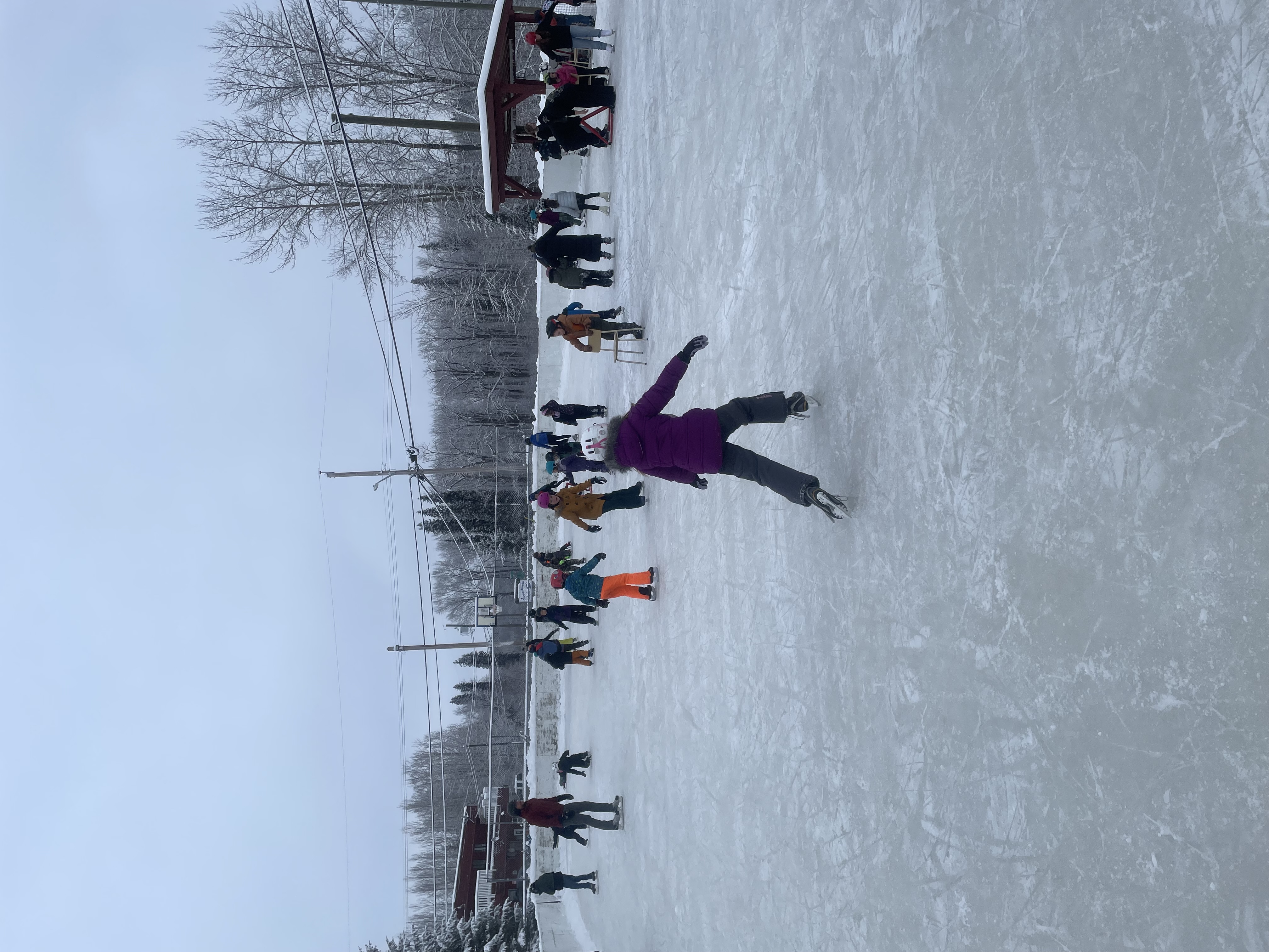 School wide skating Calvin Williams