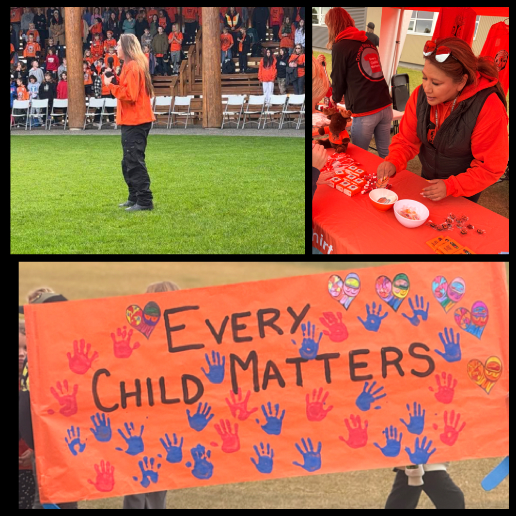 District Wide Orange Shirt Day Dancing Water Sandy