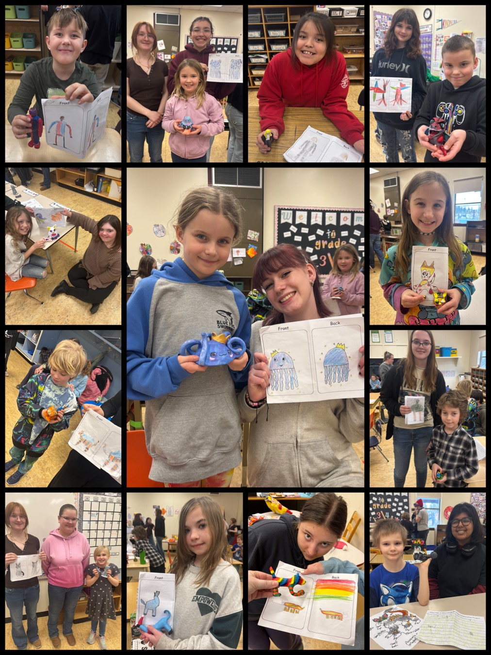 Grade 3 4 and Grade 10 Collaboration marina campsall