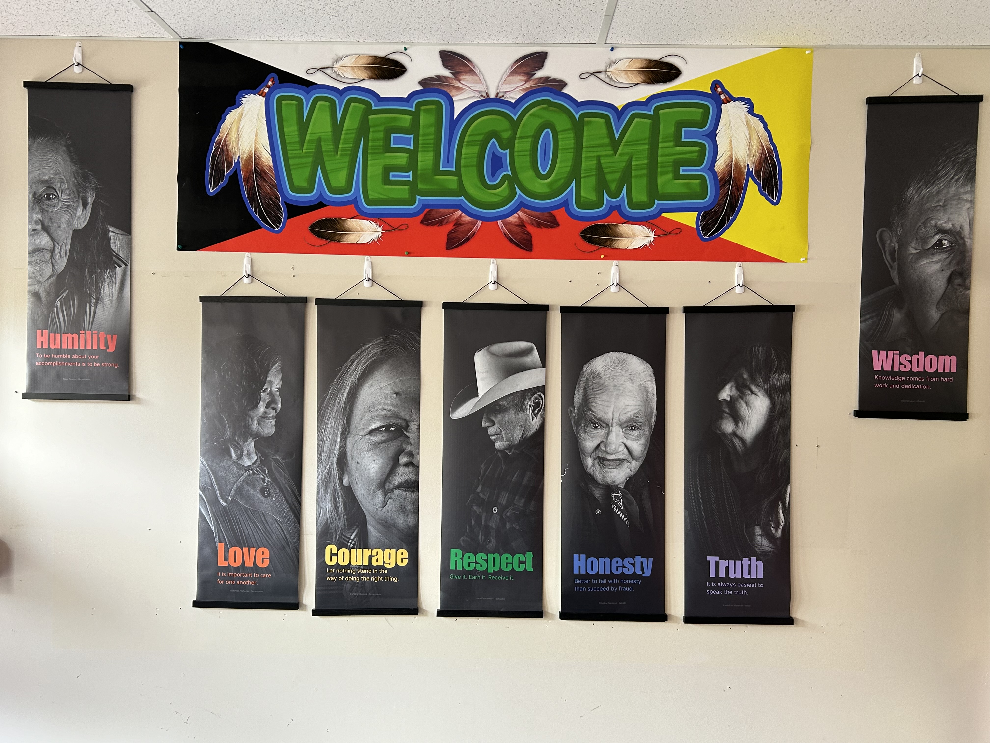 Smudging and Blessing our Entrance doug brown