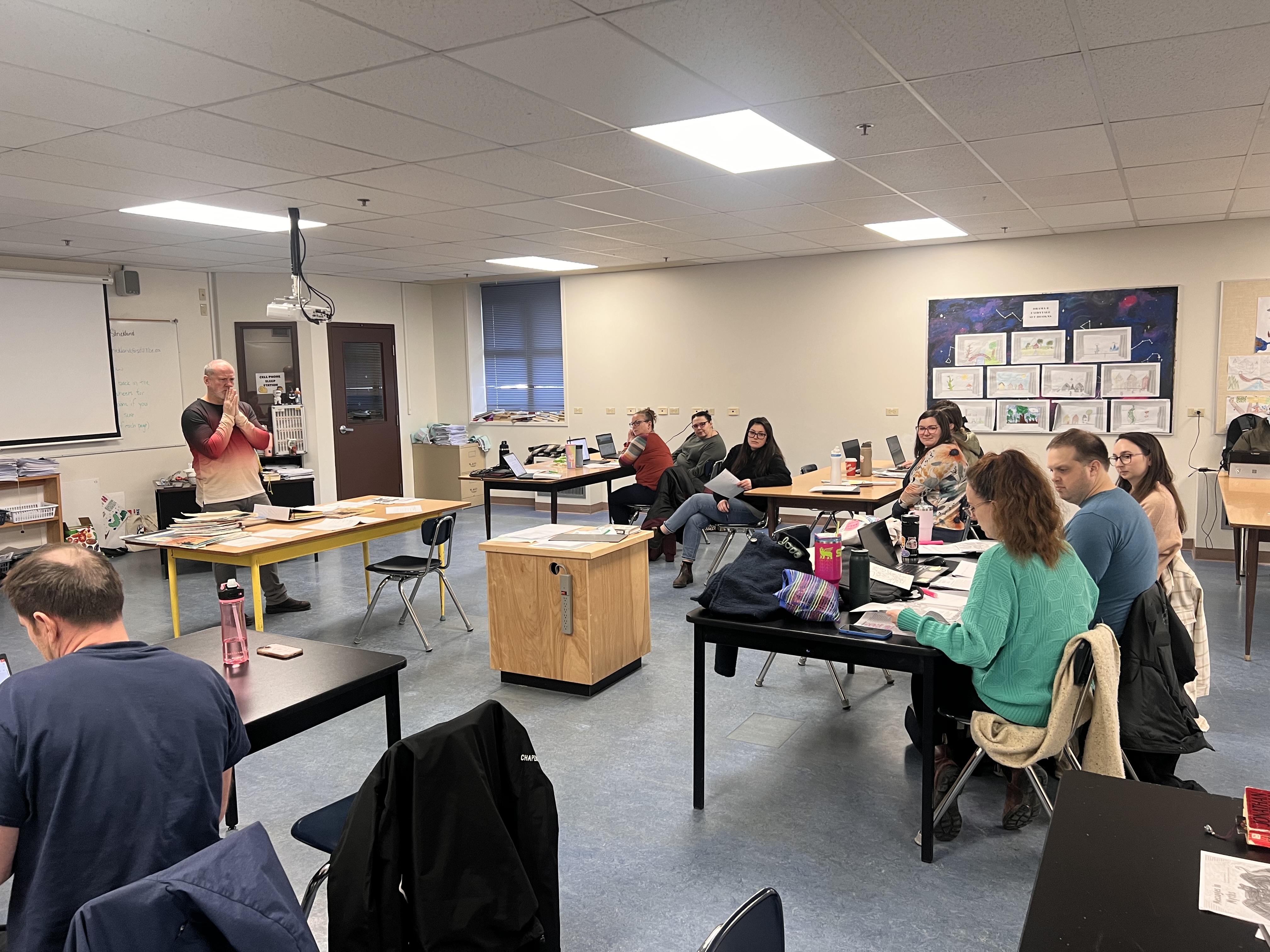 Columneetza hosts Learning Rounds and Pro D holly zurak