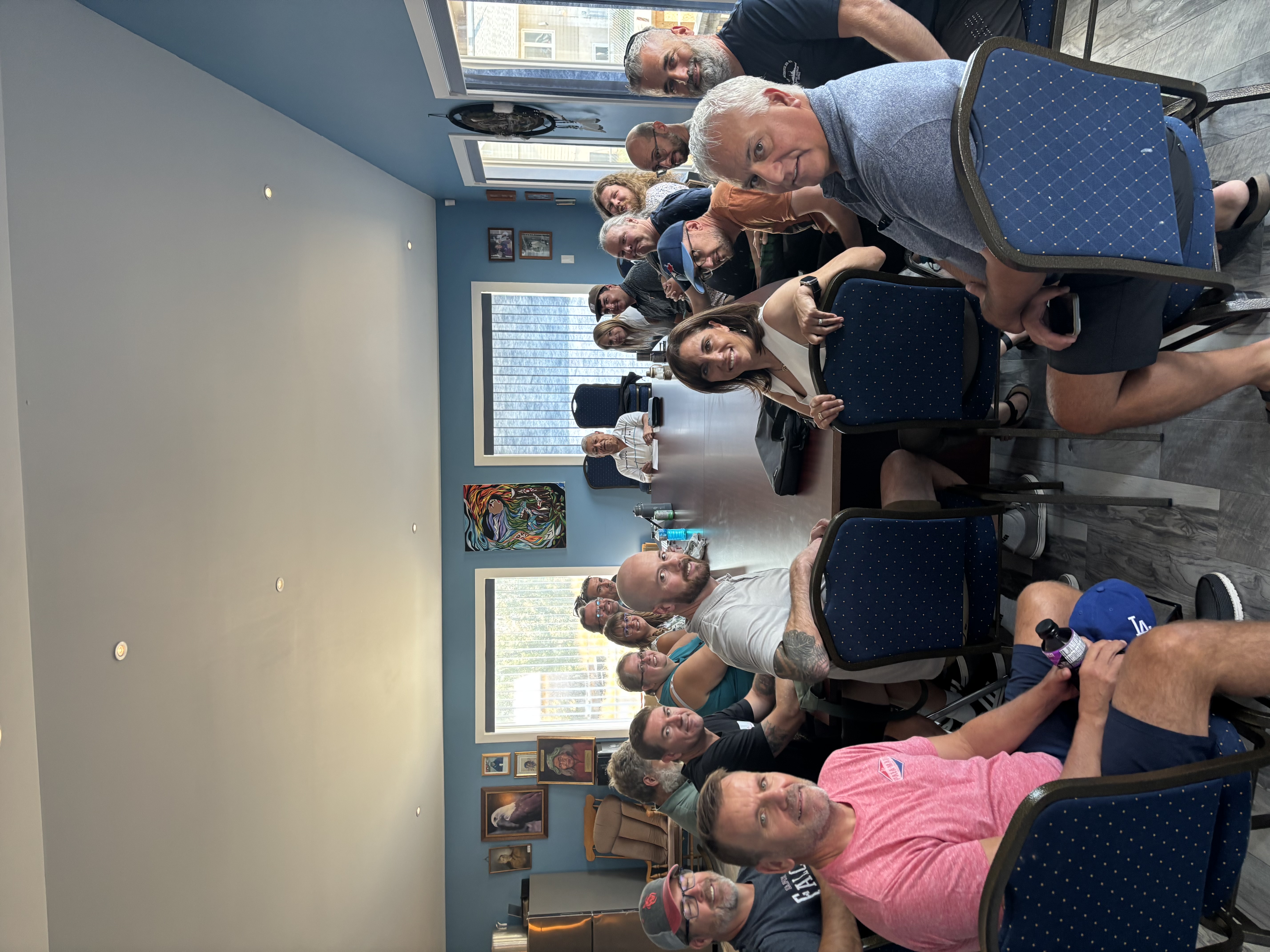 WLFN Hosts Lake City Staff 1 Nara Riplinger