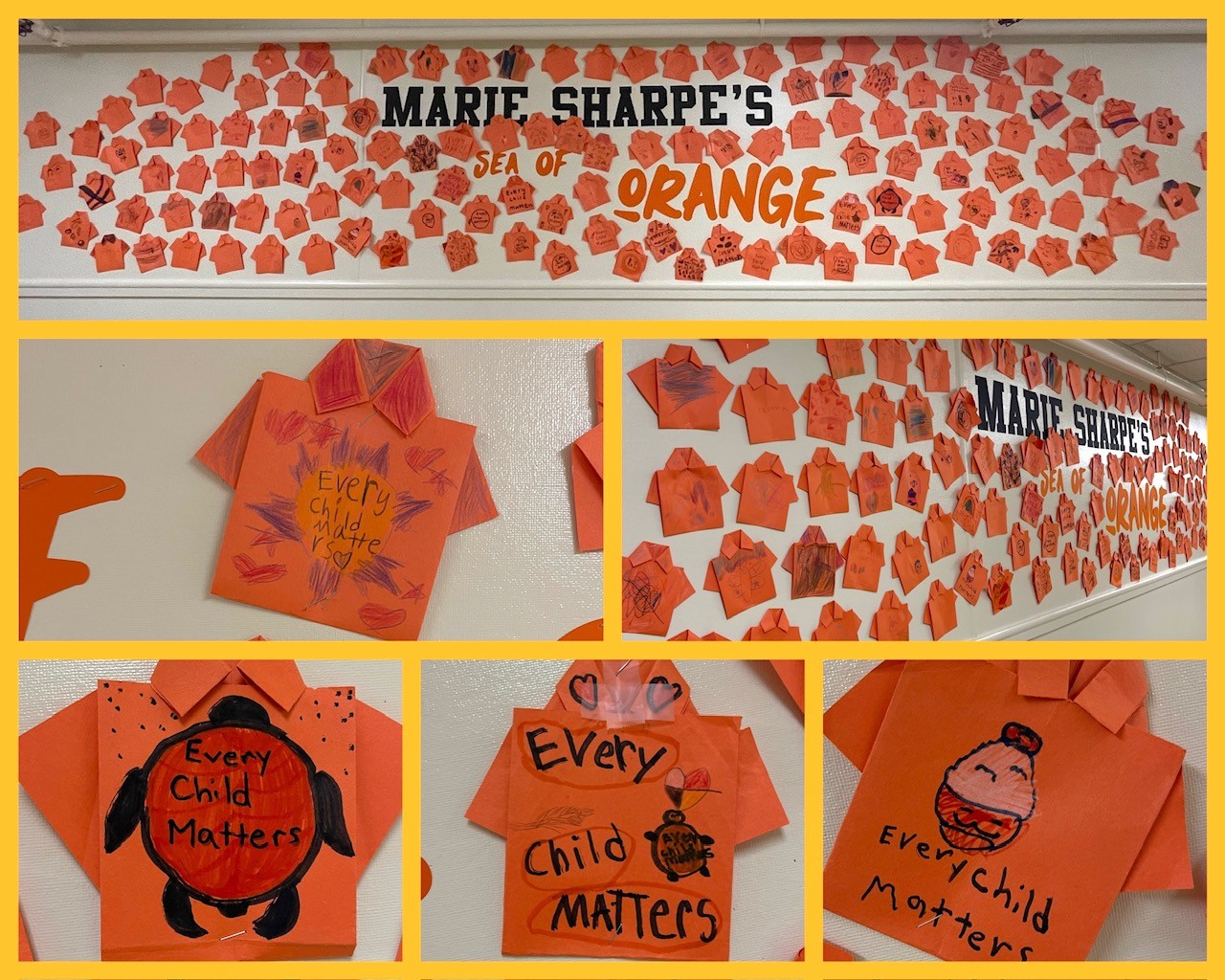 Marie Sharpes Sea of Orange1 marina campsall