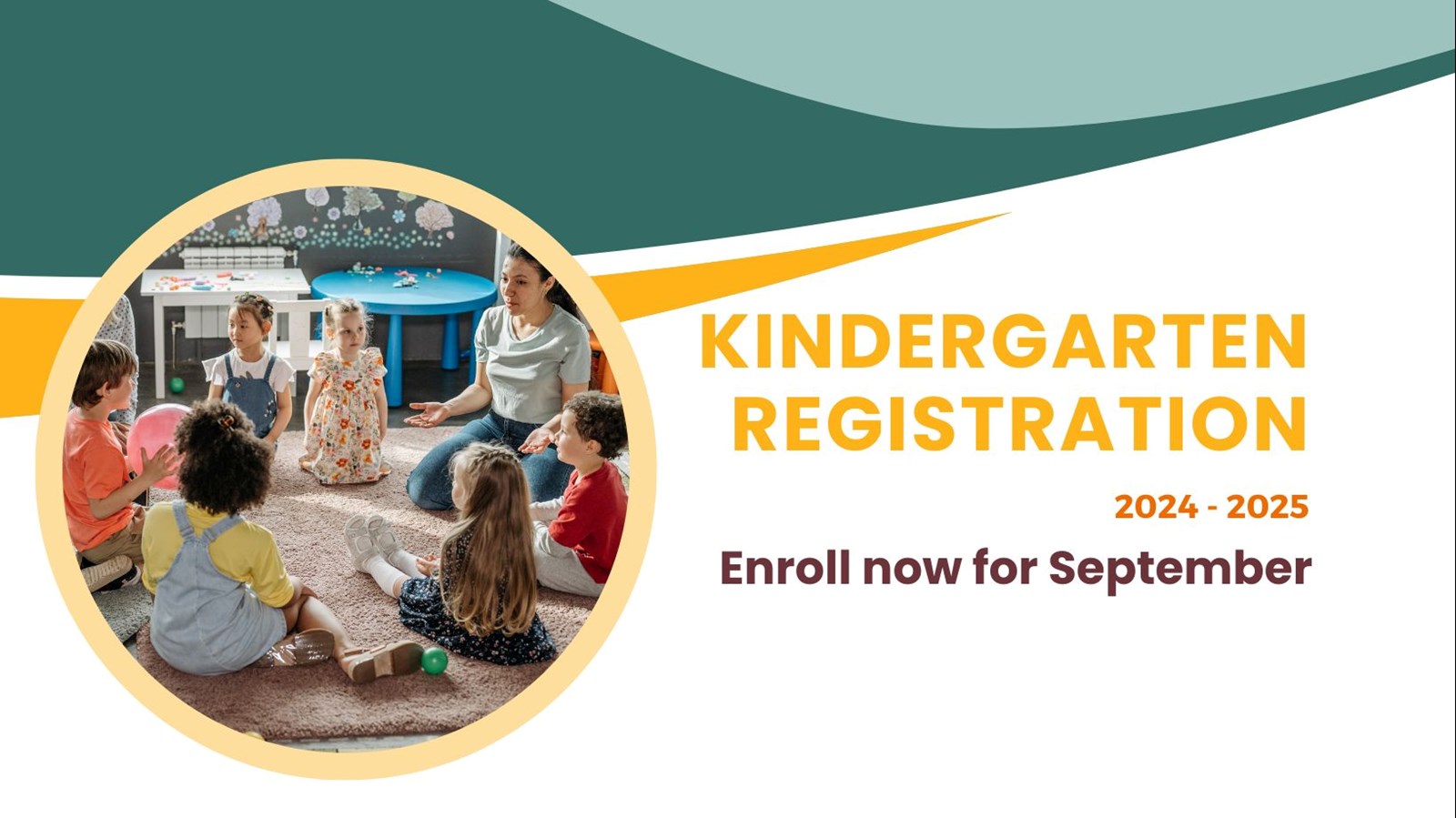 Kindergarten Registration for 2024-25