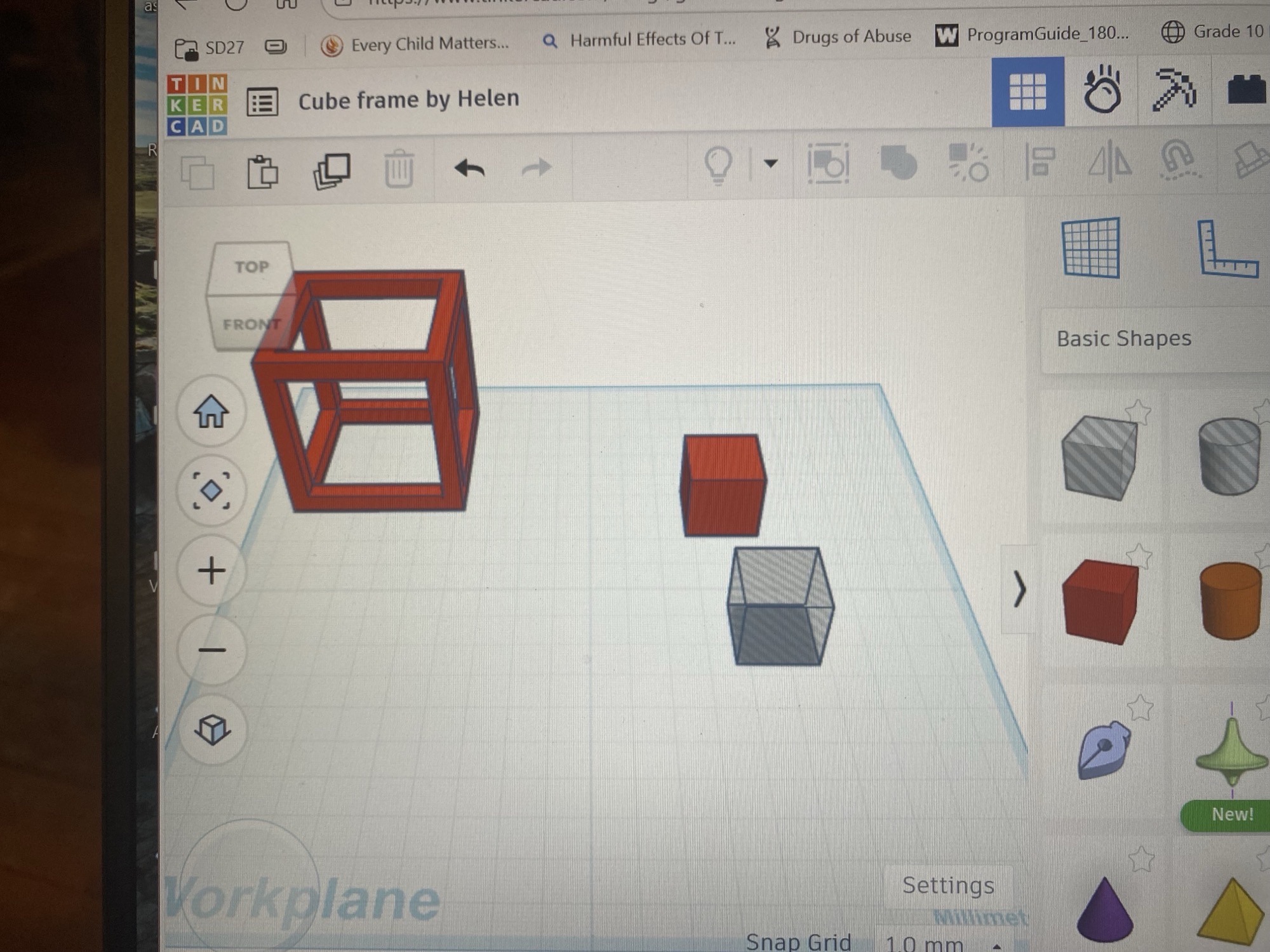 Pro 3D Workshop 1 helen wight
