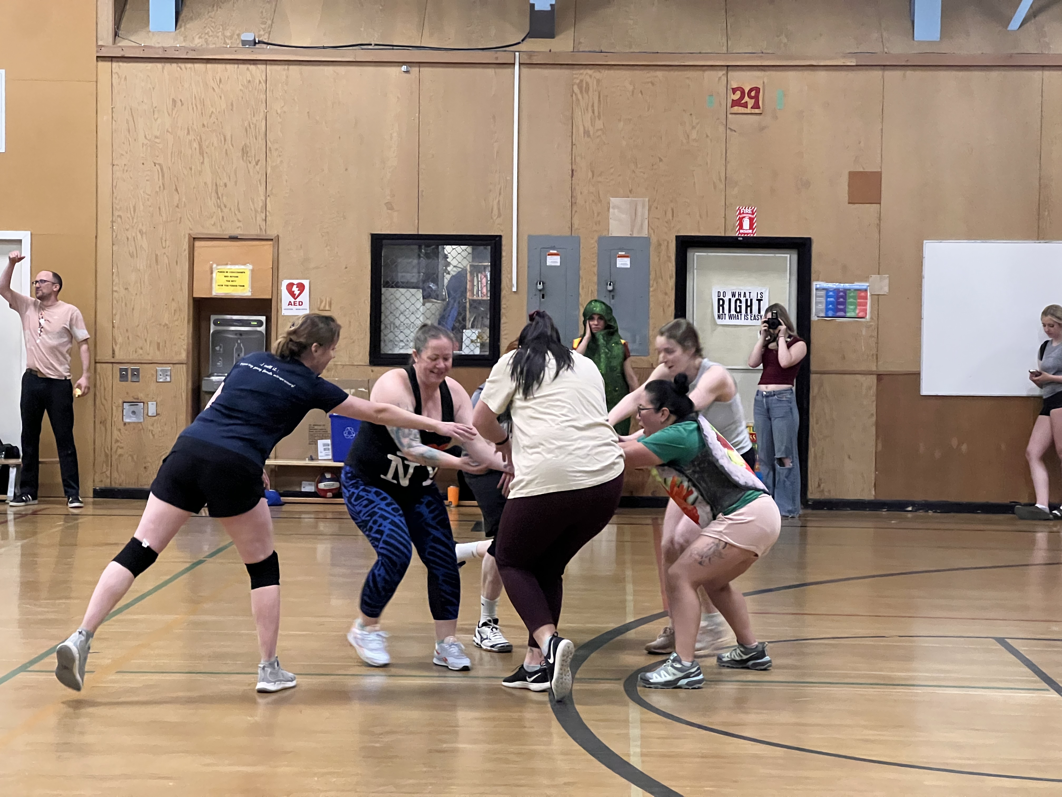 Columneetza Teachers vs. Students Volleyball Game 2