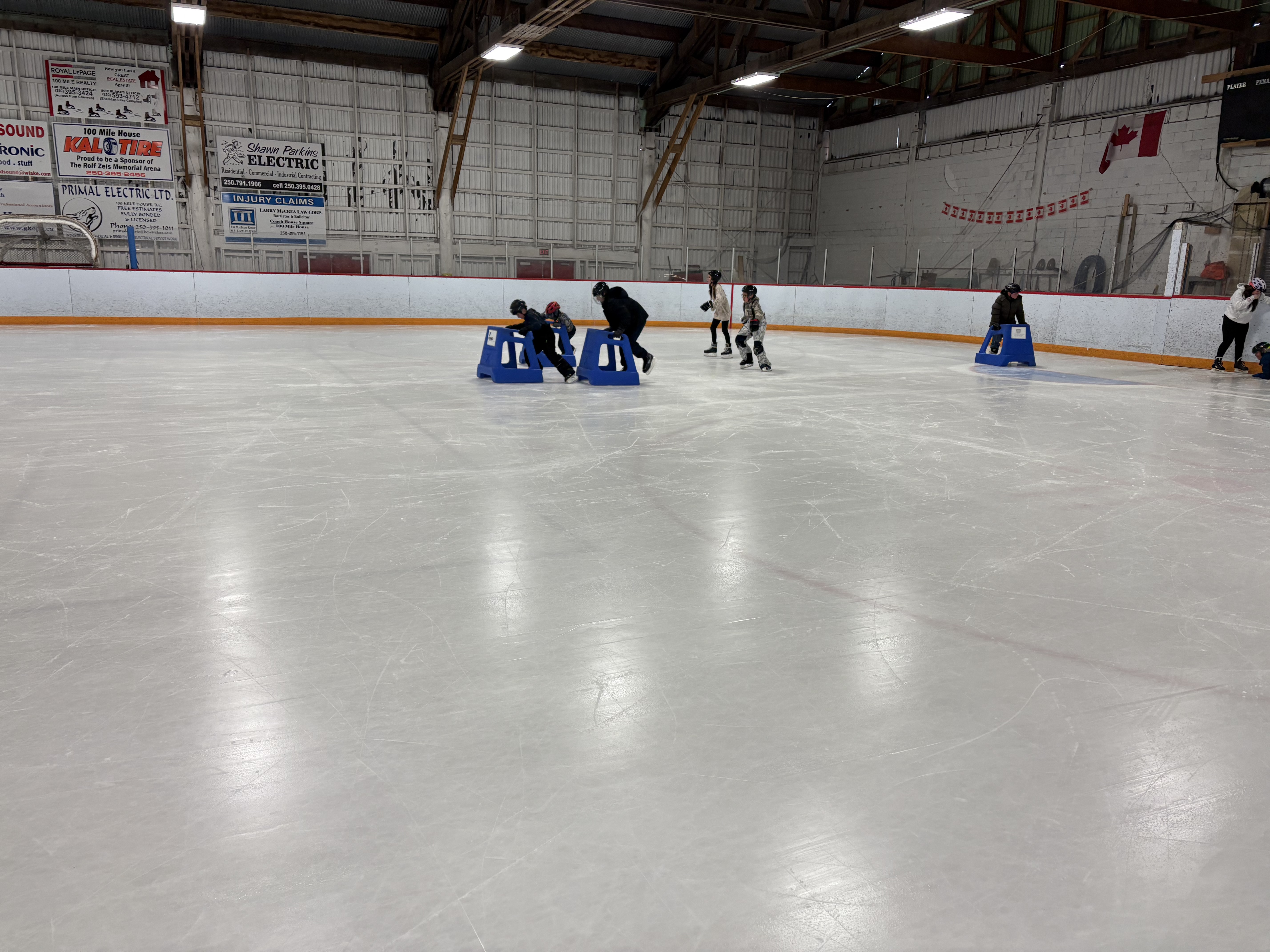 Friday school skate at the community rink 1 todd routtu