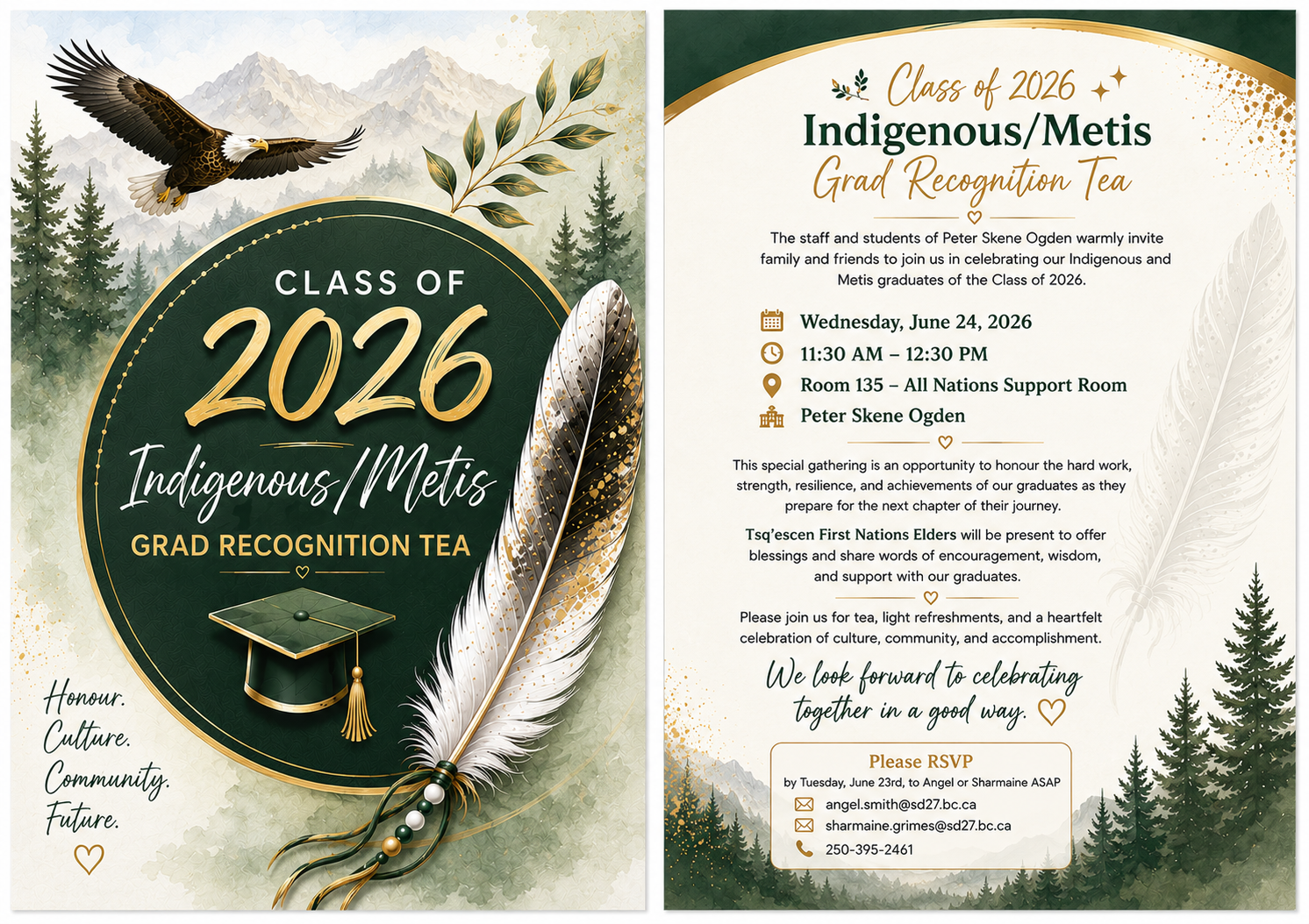 PSO Celebrates Indigenous Grads